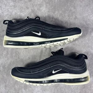 Nike Air Max 97 Black White Athletic Running Sneakers Shoes Men's Size 9.5‎